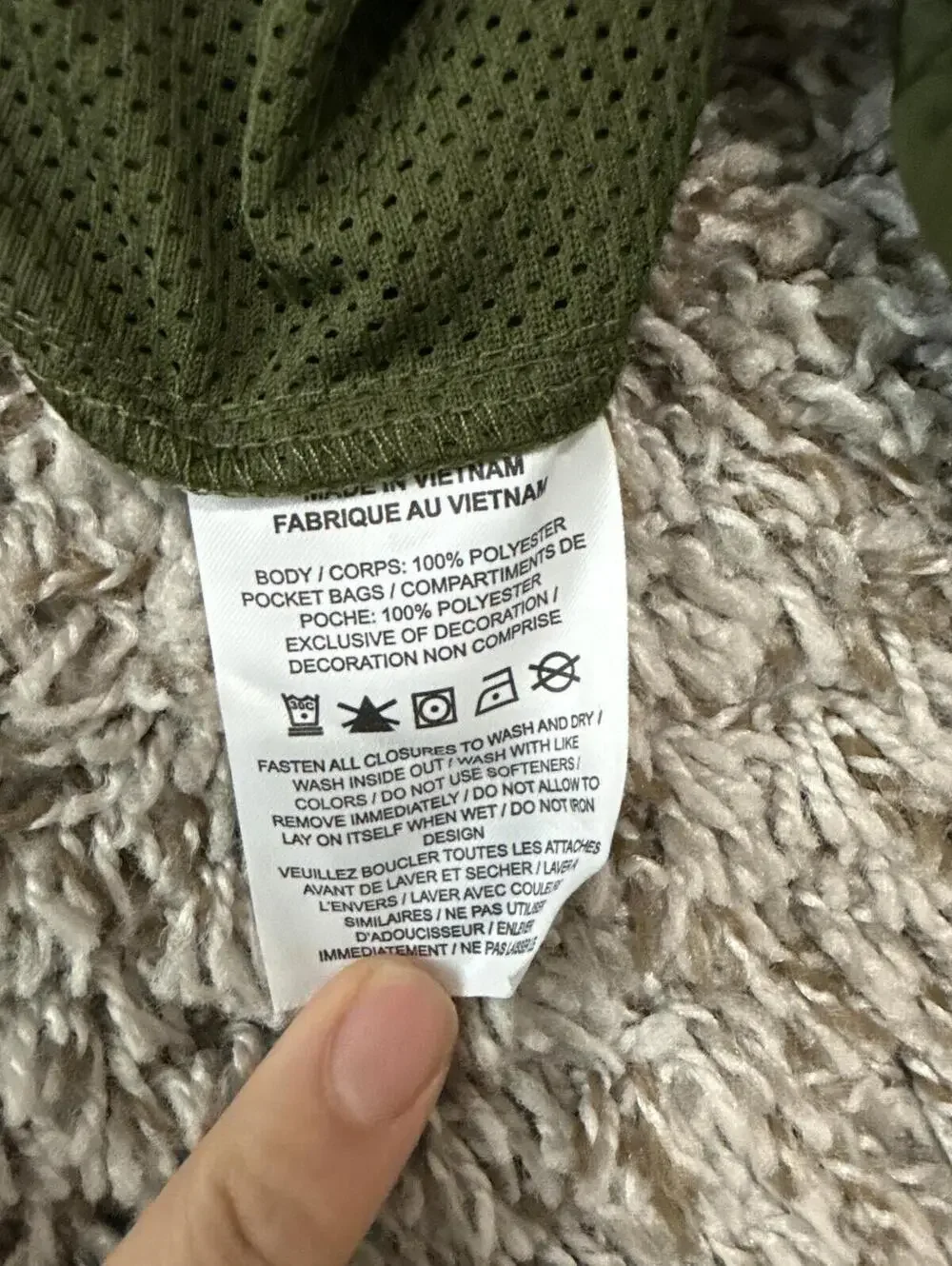 Nike Kids Boys Track Woven Cargo Pants XL Olive Green
